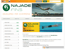 Tablet Screenshot of najadefins.org